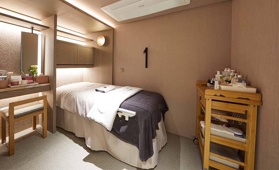 V&MJ 피부과 건물 내부 피부관리실