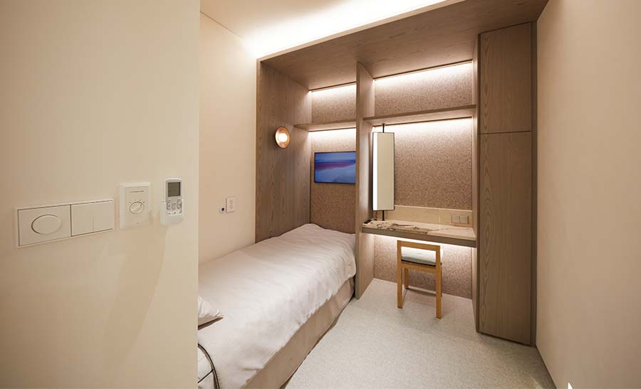 V&MJ 피부과 건물 내부 피부 회복실